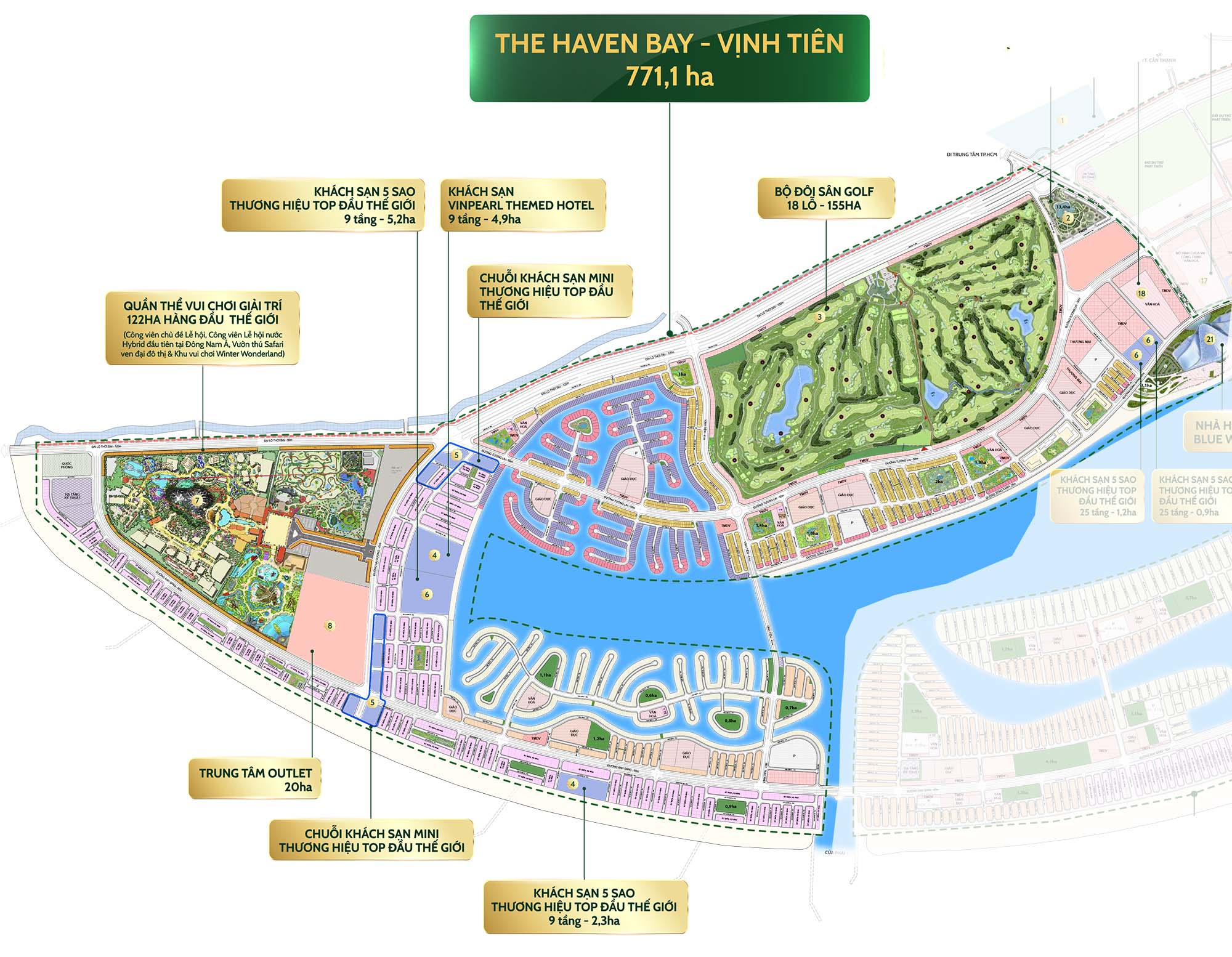 Phân khu A tại Vinhomes Green Paradise